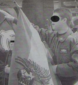 Manifestación neonazi en las calles de Valladolid Manifestación neonazi en las calles de Valladolid
