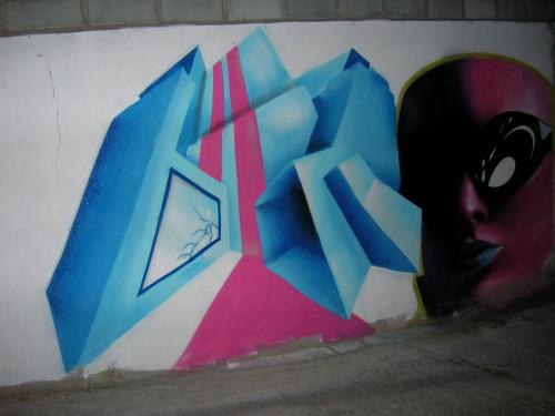 Graffiti del Timankl