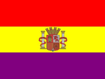 Bandera española republicana